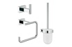 Grohe WC suspendu compact SEREL + bâti support + abattant + plaque + accessoires photo 2