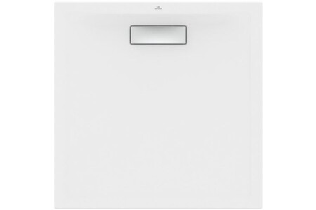 Receveur de douche Ideal Standard Receveur 80 X 80 Ultra Flat New acrylique carre blanc mat