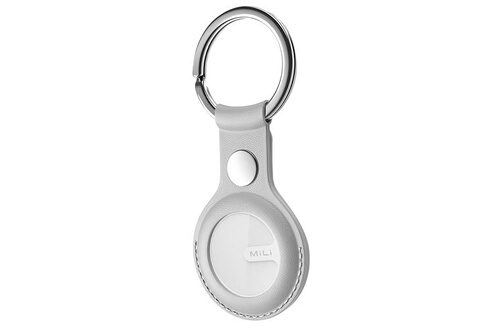 Balise connectée Mili Tracker Tag Blanc compatible Apple Find My