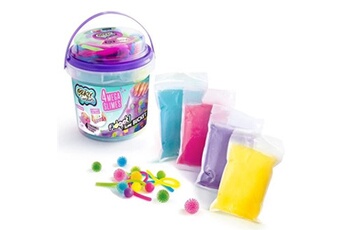 peinture enfant canal toys baril de slime fidget - 4 méga slimes - crazy sensations - loisirs créatifs pour enfant - dès 6 ans - ccc 020