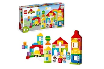 maquette lego wear duplo classic 10935 la ville alphabet, jouet educatif, apprendre couleurs et lettres