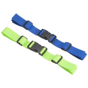 Sangle bagage vert fluo avec boucle neuve - Design GoGo - Accessoire de Sangle bagage vert fluo avec boucle neuve - Design GoGo - Accessoire de