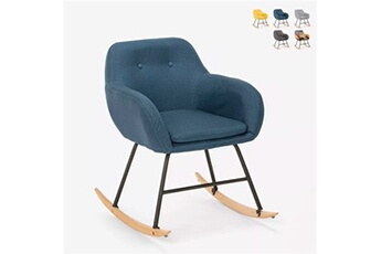 chaise ahd amazing home design fauteuil patchwork à bascule en tissu design moderne woodpecker