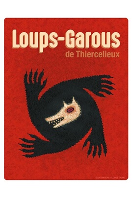 Accessoire conteuse d'histoire Lunii Coffret livre audio FLAM Les loups  Garous