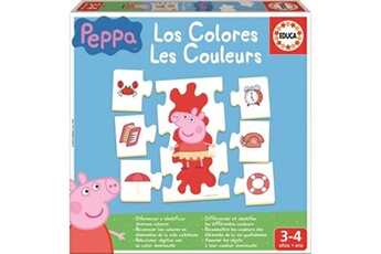 autres jeux créatifs educa peppa pig les couleurs