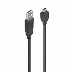 Câble Accsup USB A Mâle vers Mini USB Mâle 1 8 - vue 2