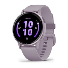 Vivoactive 5, Metallic Orchid avec bracelet violet