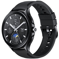 Mi Watch 2 Pro Bluetooth Noir et bracelet Caoutchouc Noir