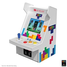 Console rétrogaming Micro Player PRO Tetris Blanc et Bleu
