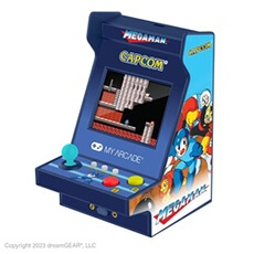 Console rétrogaming Nano Player PRO Megaman Bleu