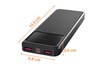 Phonillico Batterie externe 20000mAh USB USB-C micro-USB Charge Rapide écran LED® photo 3