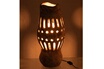 Maison et Styles Lampe ancienne 25x22x49 cm en bois de saule photo 1