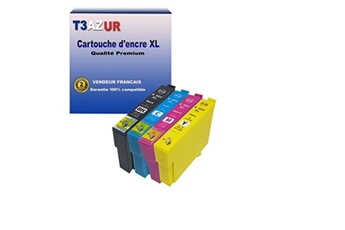 - 4 Cartouches Compatibles avec Epson 502XL pour Epson Expression Home XP5100, XP5105, XP5115, XP5150, XP5155