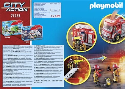Playmobil - Camion de pompiers avec grande échelle | Toys R Us Canada Playmobil - Camion de pompiers avec grande échelle | Toys R Us Canada