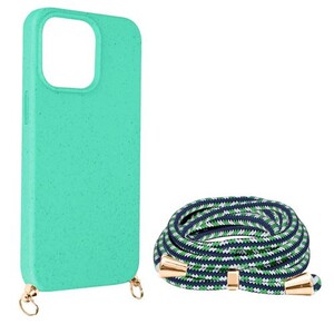 Coque Avec Cordon Pour IPhone 15 Pro Max - Silicone Fin, Tour De Cou Ajustable, Protection Anti-chocs Et Style Tendance