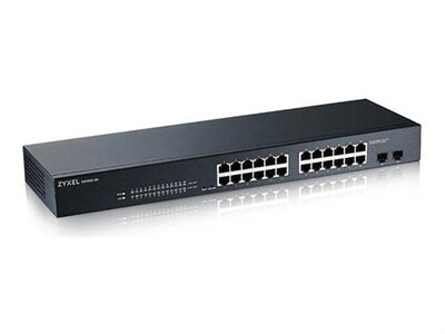 Liaison Racks Switch réseau Zyxel GS1900-24 - Commutateur - intelligent - 24 x 10/100 ...