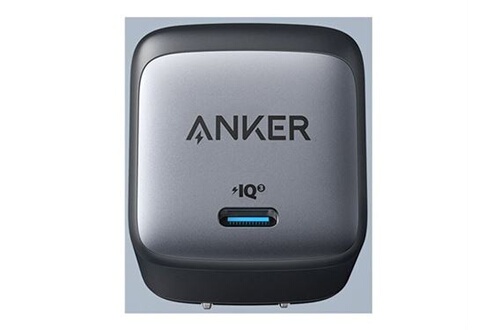 Chargeur pour téléphone mobile Anker 713 (Nano II) - Adaptateur secteur -  45 Watt - 3 A - IQ 3.0 (24 pin USB-C) - noir
