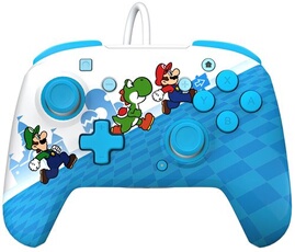 NSW REMATCH Wired Controller- Mario Escape