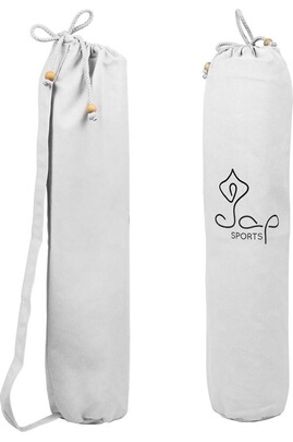 Divers accessoires fitness, yoga et pilates GENERIQUE Sac pour tapis de yoga  - JAP Sports - Universel - Sac de sport avec cordon de serrage - Équipé  d'une sangle de transport 