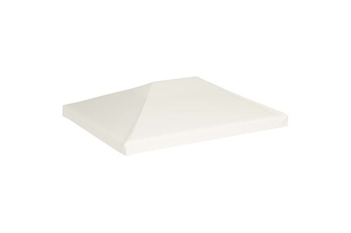 Bâche de protection vidaXL Toile supérieure de belvédère 310 g / m² 4 x 3 m  Blanc crème