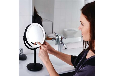 Miroir Ridder Miroir de maquillage Moana avec interrupteur tactile LED