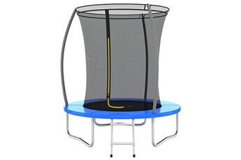autre jeu de plein air vidaxl ensemble de trampoline rond 183x52 cm 80 kg