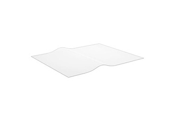 table de cuisine vidaxl protecteur de table transparent 100x90 cm 1,6 mm pvc