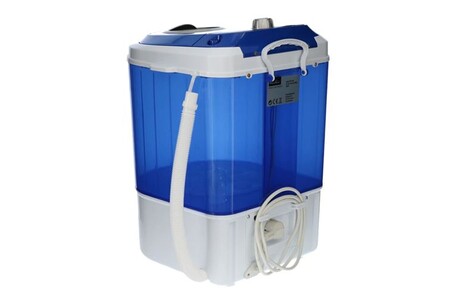 Mini lave-linge Mestic Lave-linge portable MW-100 Bleu et blanc 180 W