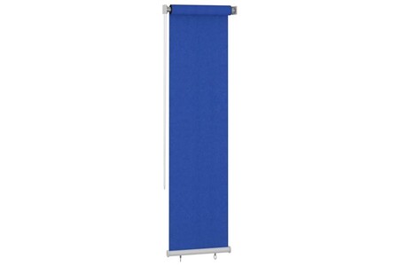 Accessoires de rideaux et store vidaXL Store roulant d'extérieur 60x230 cm Bleu PEHD