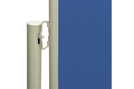 Parasol vidaXL Auvent latéral rétractable de patio 160x300 cm Bleu