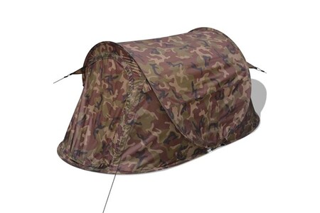 Tente vidaXL Tente pour 2 personnes Camouflage
