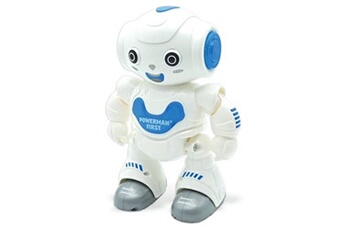 figurine pour enfant lexibook powerman first robot programmable avec dance, musique, démo et télécommande