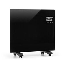 Radiateur à convection - Bornholm Single - Convecteur - 1000W - Télécommande - Noir