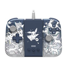 Pack Manette Set Adaptateur Mode Télé + Split Pad Compact Edition Evoli pour Nintendo Switch et Nintendo Switch OLED Bleu et Transparent