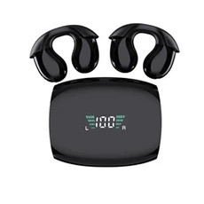 Ecouteurs Kinganda Ecouteurs sans fil Bluetooth YYK-Q96 Noir - réduction du bruit, vélo, sport