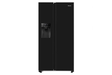Refrigerateur americain Hisense Réfrigérateur américain 91cm 499l nofrost noir RS650N4AB1
