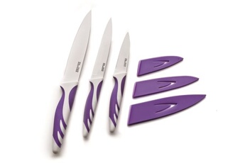 couteau ibili 727612p couteau de cuisine violet 12,50