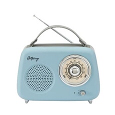 Radio Rétro Halterrego – Bluetooth 5.0, Radio FM, Lecteur USB, Batterie Rechargeable - vue 6