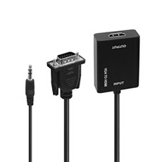 Adaptateur vidéo Accsup VGA vers HDMI 20 cm - vue 2