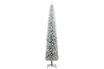 vidaXL Sapin de Noël mince avec support et flocon de neige 270 cm PVC photo 1