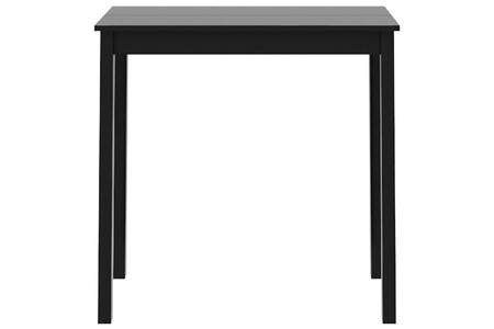 Chaise et Tabouret de bar vidaXL Table de bar Noir MDF 115 x 55 x 107 cm