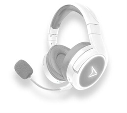 Casque sans fil Steelplay Impulse Bluetooth pour PS5 PS4 Xbox Nintendo Switch PC et Mac Blanc