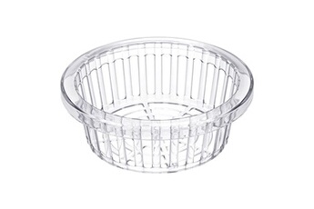 pot de jardinage generique patikil - jardin maille tasse ronde en plastique durable - 1 pièces - 260x90mm transparent