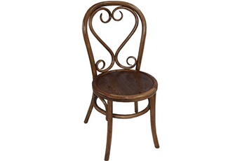 chaise antic line créations - chaise brasserie en bois d'orme montmartre