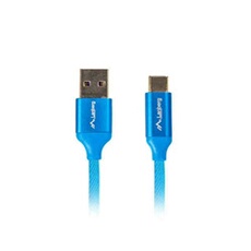 Câble USB A vers USB C Quick Charge 3.0 Bleu - 1,8 m
