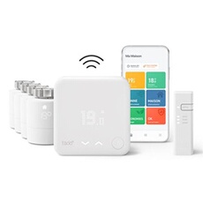 Kit de Démarrage Thermostat Connecté et Intelligent sans fil Tado V3+ et 4 têtes thermostatiques - vue 2