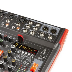 Table de mixage Vonyx VM-KG10 Console de mixage 10 canaux - Avec Table de mixage Vonyx VM-KG10 Console de mixage 10 canaux - Avec