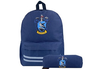 sac à dos bleu cerise sac à dos enfant scolaire simple compartiment et trousse offerte bleu marine