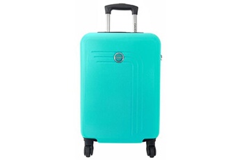 valise david jones valise cabine rigide abs 55 cm bleu