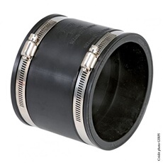 Raccord pvc noir